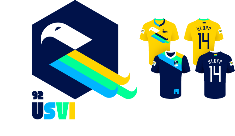 usvi soccer identity and jerseys